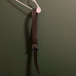 men’s brown leather belt